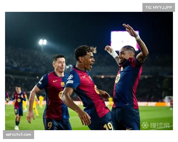 半场战报：巴黎圣日耳曼1-1巴塞罗那，姆巴佩、亚马尔各自建功